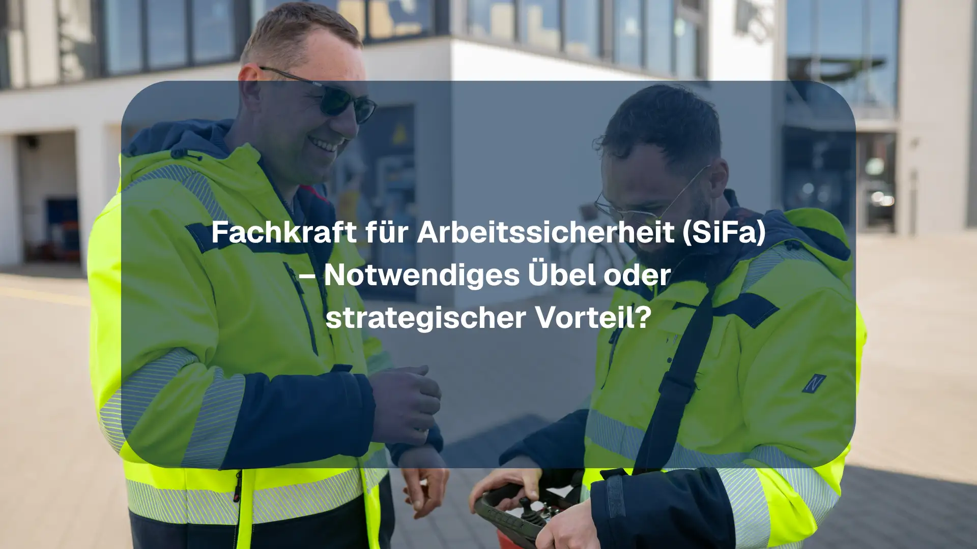 Fachkraft für Arbeitssicherheit (SiFa)
