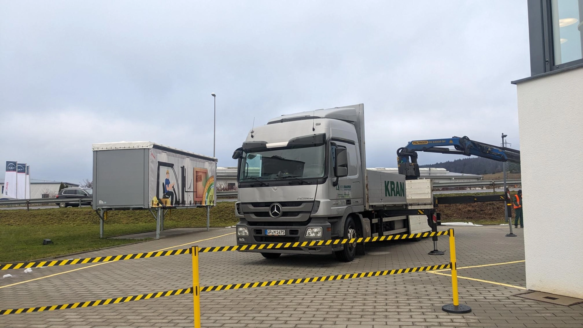 LKW-Ladekran Unterweisung – Unterweisung bei ITC Graf
