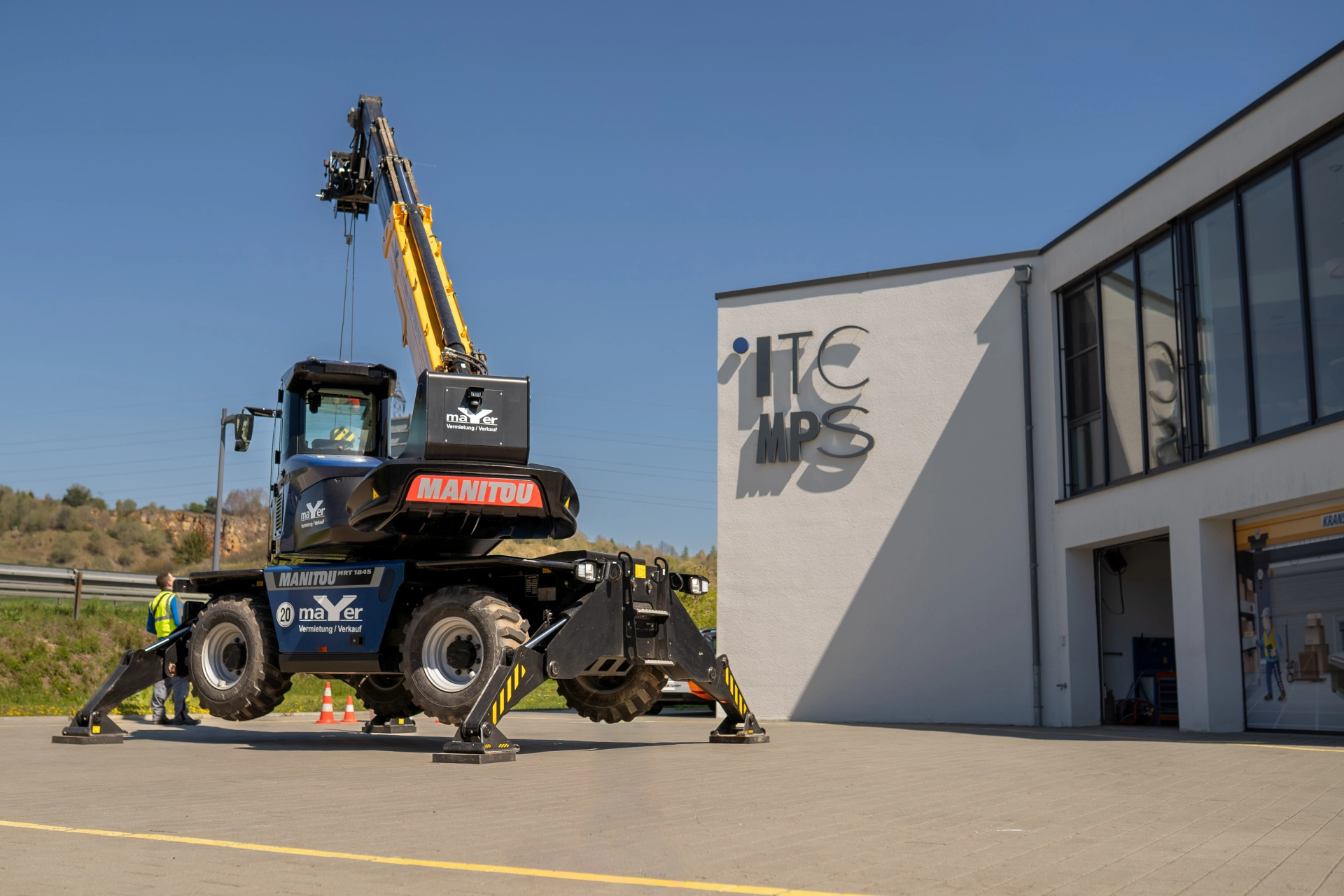Teleskopstapler Grundausbildung - Stufe 1 – Grundausbildung bei ITC Graf