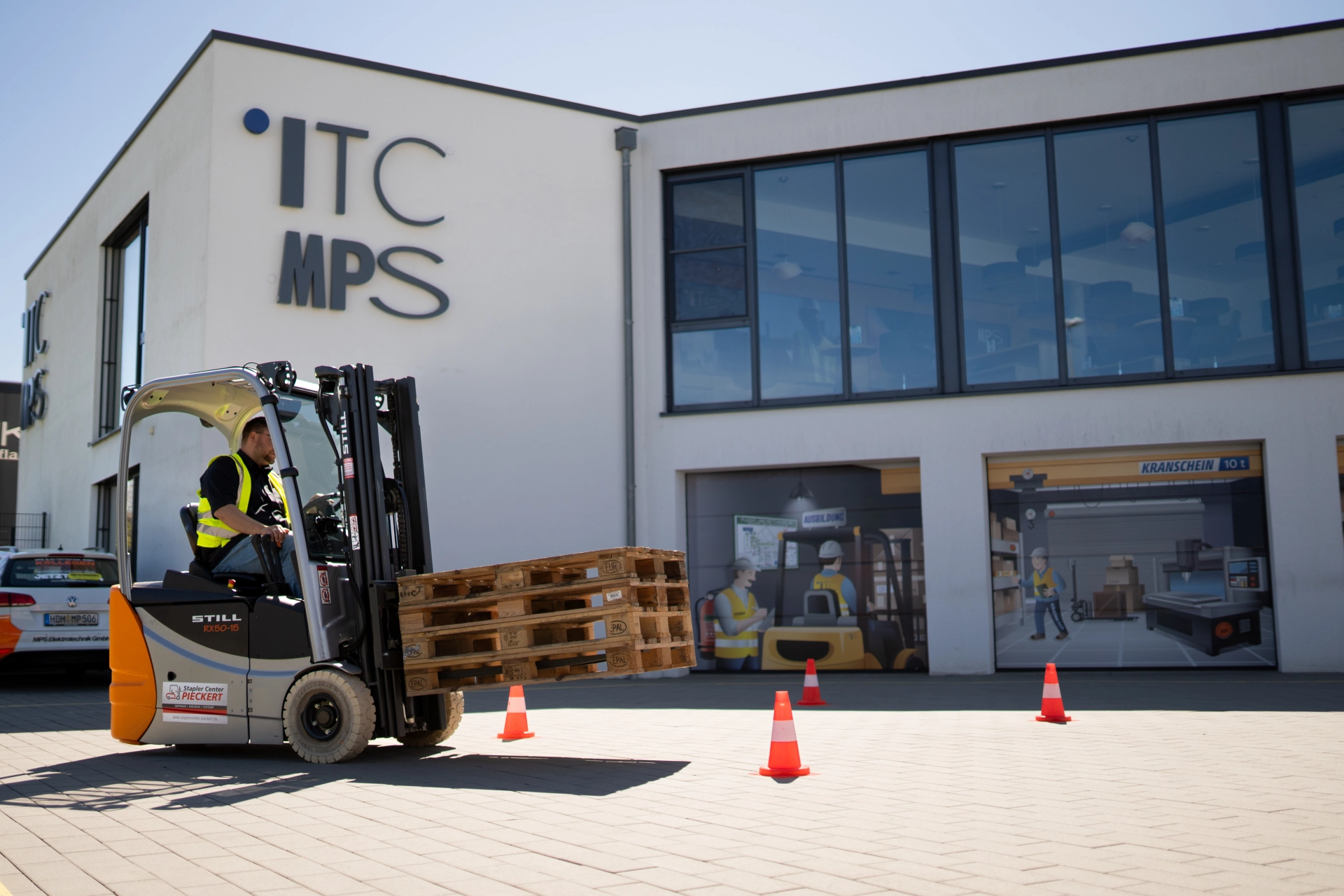 Gabelstapler Grundausbildung – Grundausbildung bei ITC Graf