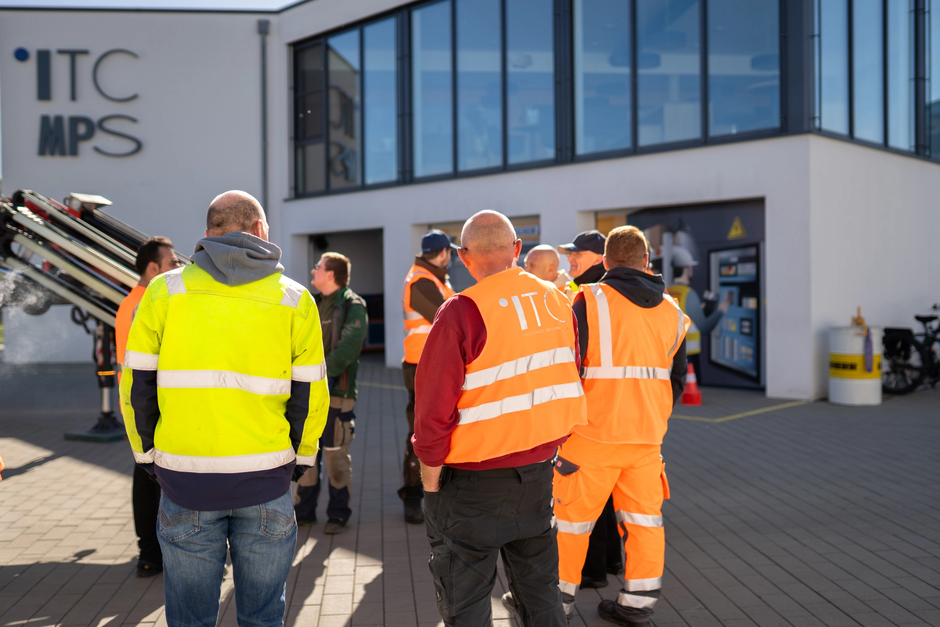 LKW-Ladekran Unterweisung – Unterweisung bei ITC Graf