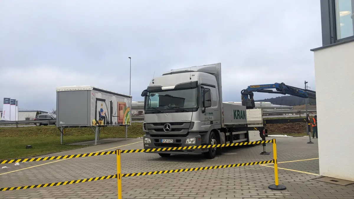 LKW-Ladekran Unterweisung – Unterweisung bei ITC Graf