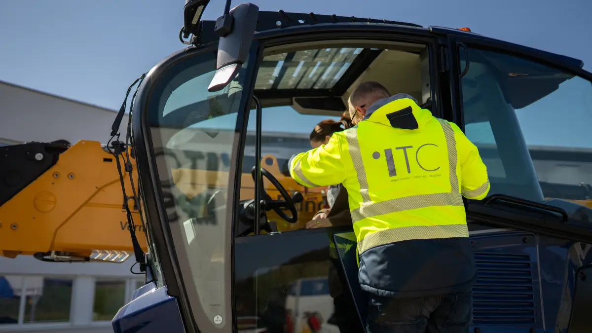 Teleskopstapler Unterweisung – Unterweisung bei ITC Graf