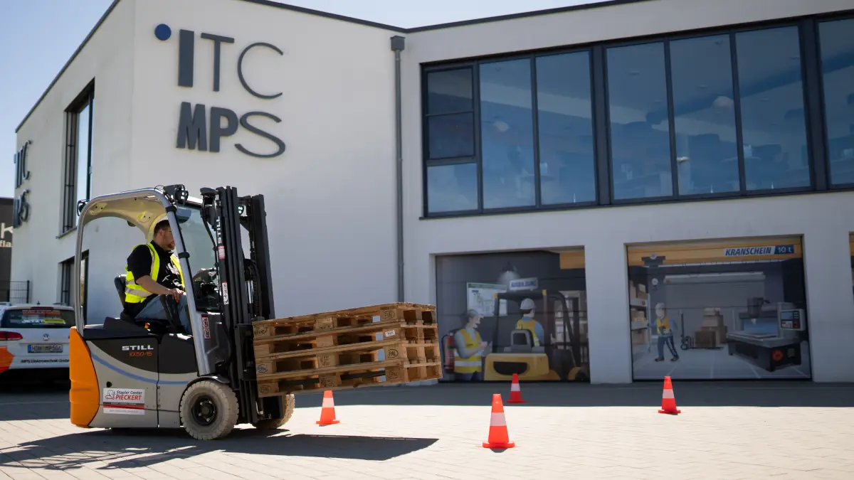 Gabelstapler Grundausbildung – Grundausbildung bei ITC Graf