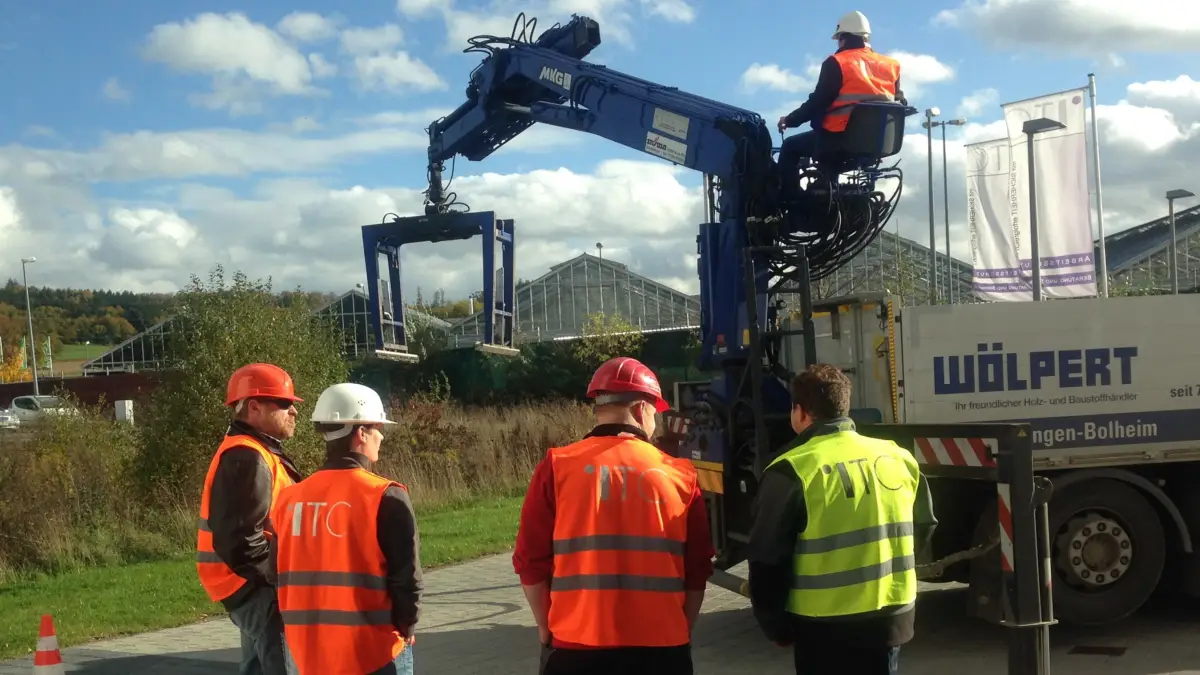 LKW-Ladekran Grundausbildung – Grundausbildung bei ITC Graf
