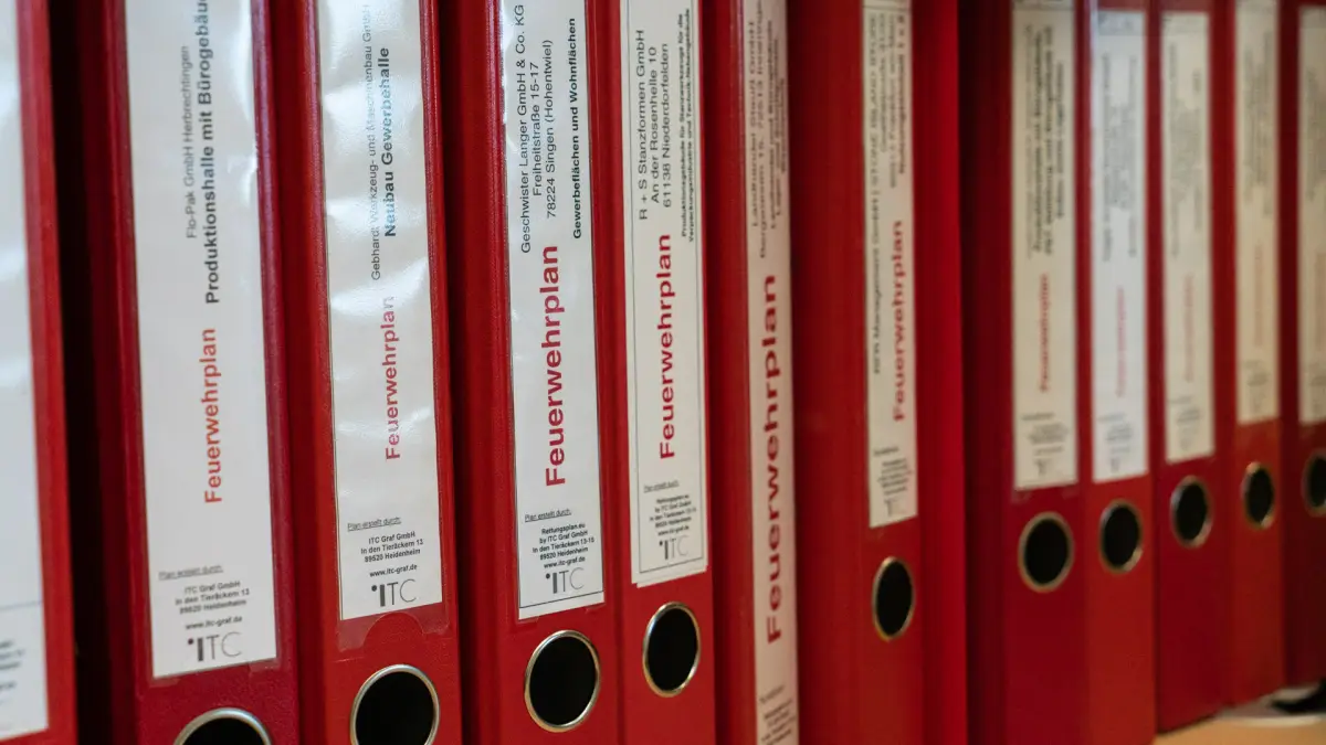 Feuerwehrplan nach DIN 14095 – ITC Lexikon