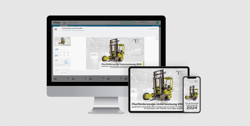   Jährliche Gabelstapler Online-Unterweisungen