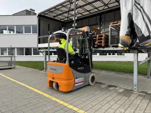 Gabelstaplerfahrer Unterweisung als Online-Schulung (E-Learning)