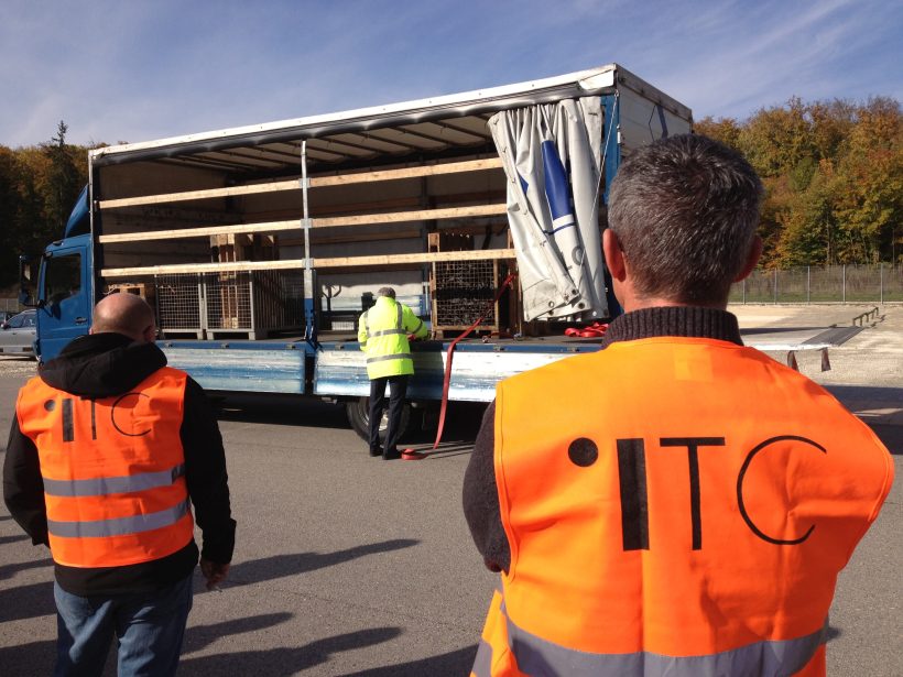 Ladungssicherung Schulung bei ITC Graf